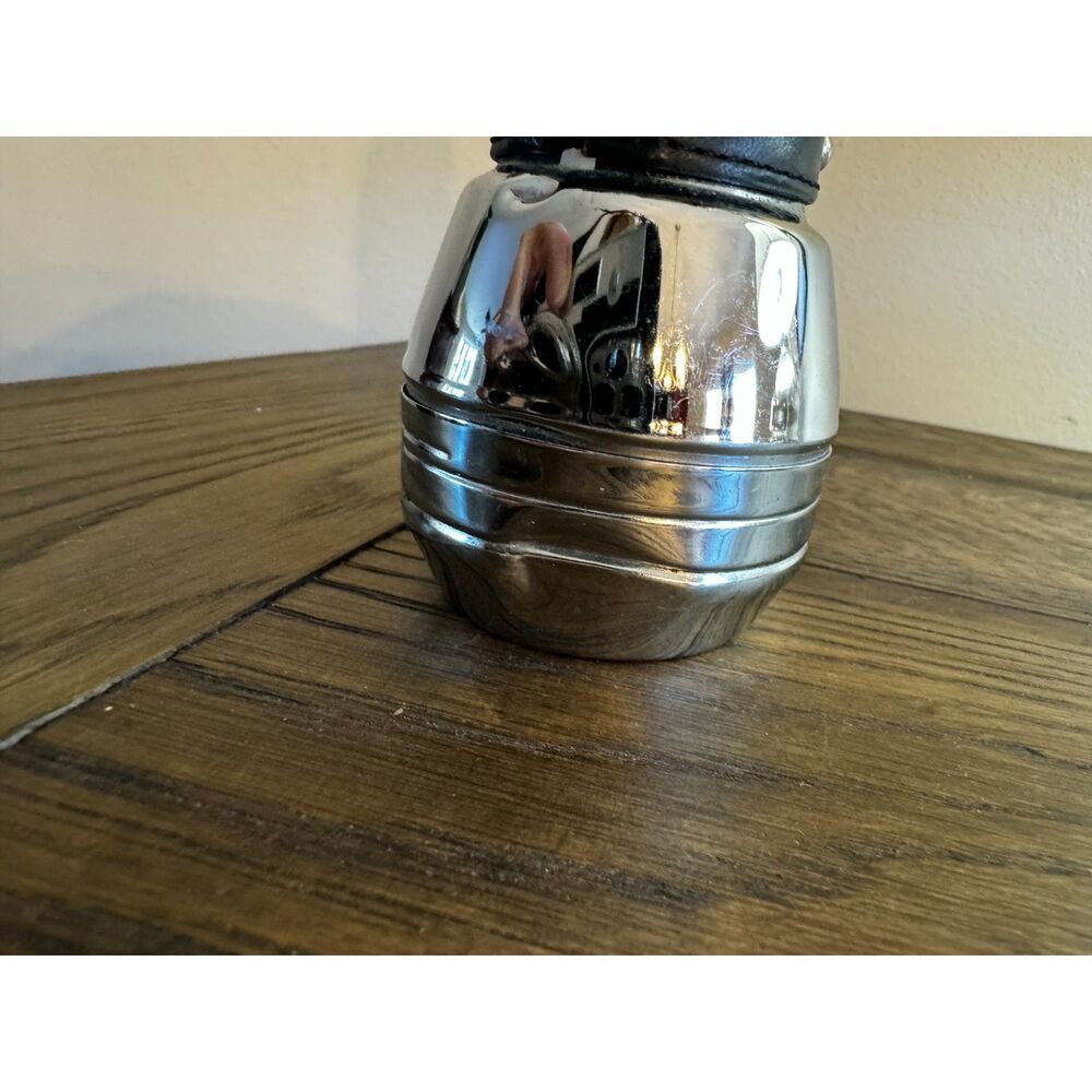 Vintage Harley Davidson flashlight; working condition leather Harley grip - Picture 6 of 8